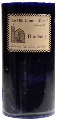 3" x 6" Blue Blueberry pillar