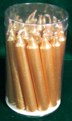 Gold Chime Candle 20pk