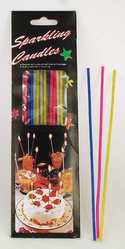 Sparkler Birthday Candles