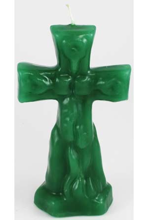 Green Cross candle