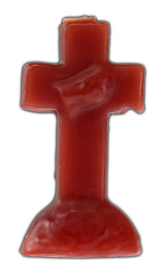 Red Cross candle