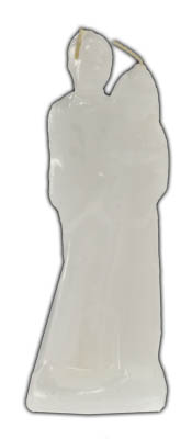 White Marriage candle