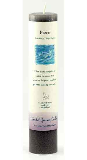 Power Reiki Charged Pillar candle