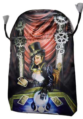 Steampunk tarot bag