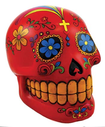 Red Day Dead Skull bank