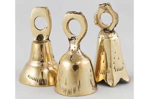 1 1/2" Clear Toned Brass Bell