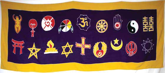 Interfaith Universal Worship Banner