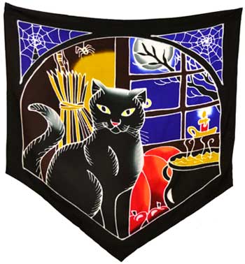 Halloween Cat Flag