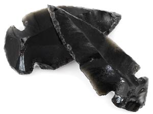 Arrowhead Black Obsidian
