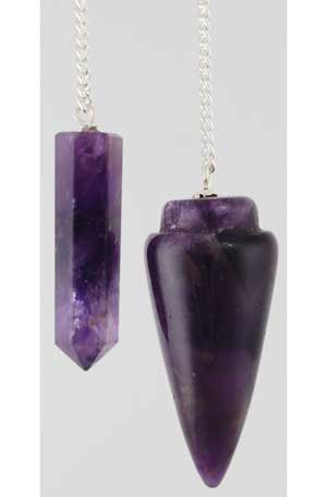 Amethyst/ Amethyst Pendulum