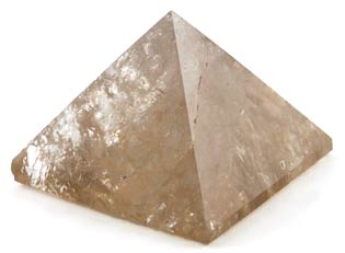 40-50mm Smoky Quartz pyramid