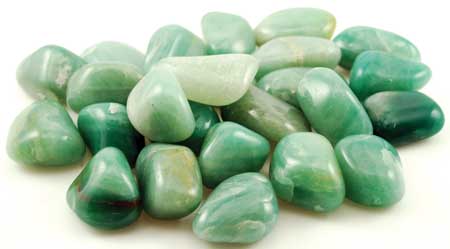 1 Lb Green Adventurine tumbled