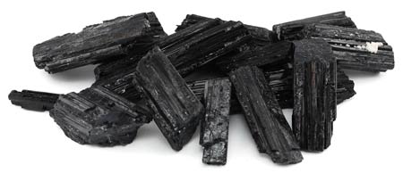 1 Lb Black Tourmaline untumbled - Click Image to Close