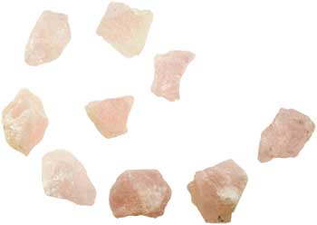 1 Lb Rose Quartz untumbled