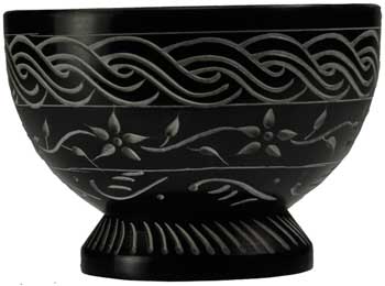 5" Black Soapstone burner