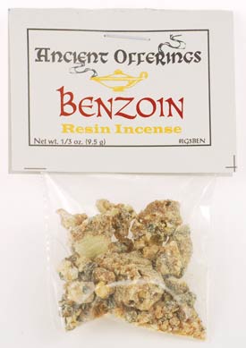 Benzoin chunks 1/3oz