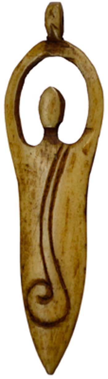 Antiqued Bone Goddess
