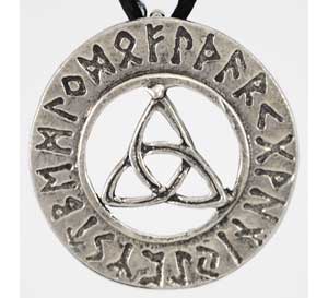 Rune Triquetra Power Charm