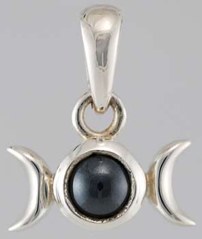 Triple Goddess Hematite