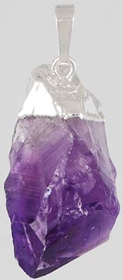 Untumbled Amethyst