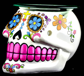 White Day of the Dead Diffuser