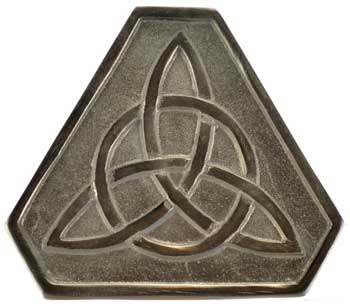 Triquetra altar tile 5"