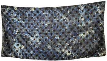 Stars altar or tarot cloth