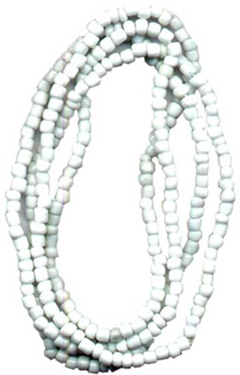 Obatala beads white