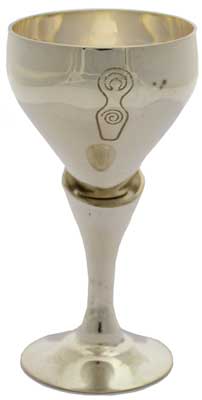 Goddess chalice 3 1/2"