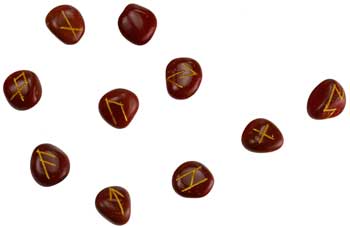 Red Jasper rune set