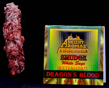 Dragons Blood & White Sage 3-4"