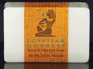 3.6oz Egyptian Goddess soap