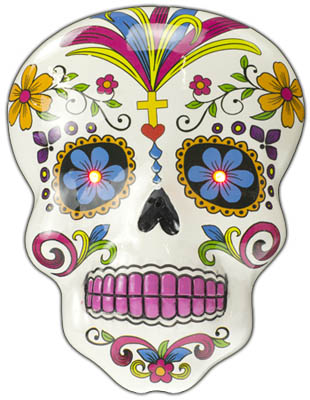 White Day Dead wall plaque 9"