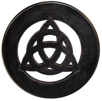 Triquetra hanging/altar tile 9"