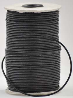 Black Wax Cotton 2mm 100meter